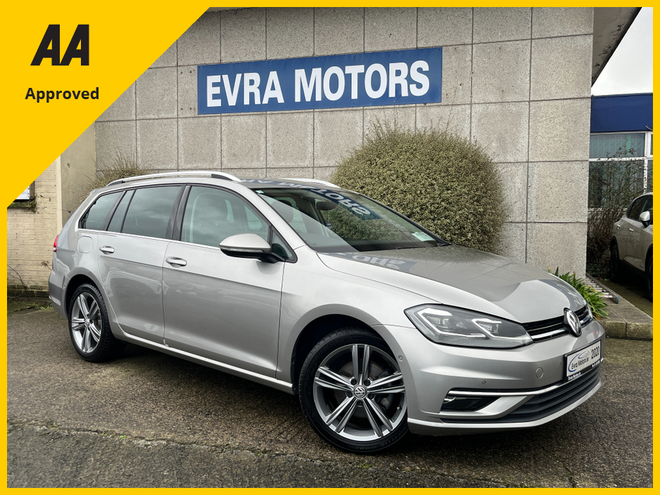 2020 Volkswagen Golf MEISTER HIGHLINE AUTOMATIC 2.0 DIESEL //MASSIVE SPEC//FULL LEATHER HEATED SEATS//DYNAUDIO SOUND SYSTEM//ELECTRIC MEMORY DRIVERS SEAT//REVERSE CAMERA// €21,950