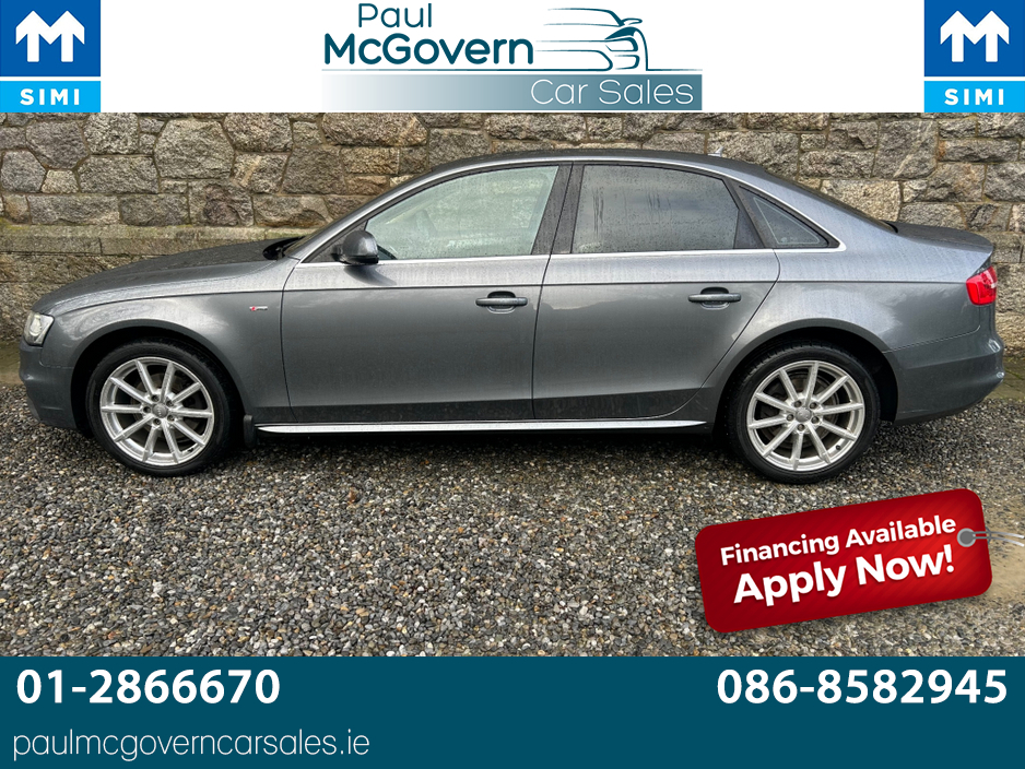 2015 Audi A4 2.0 TDI 150 SE MULTI AUTO 4DR SALOON**//**FULL CREAM LEATHER INTERIOR**//**SAT NAV**//**CRUISE CONTROL**//**PARKING SENSORS**//**METALLIC GREY**//**TRADE IN WELCOME**//**WARRANTY!!!!!! €12,995