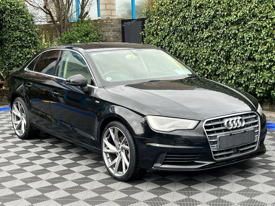 2015 Audi A3 S-LINE PACK 1.4 TFSI AUTO // FULL SERVICE HISTORY // NEW 19" S-LINE ALLOYS // LEATHER INTERIOR // BLUETOOTH MUSIC €15,950