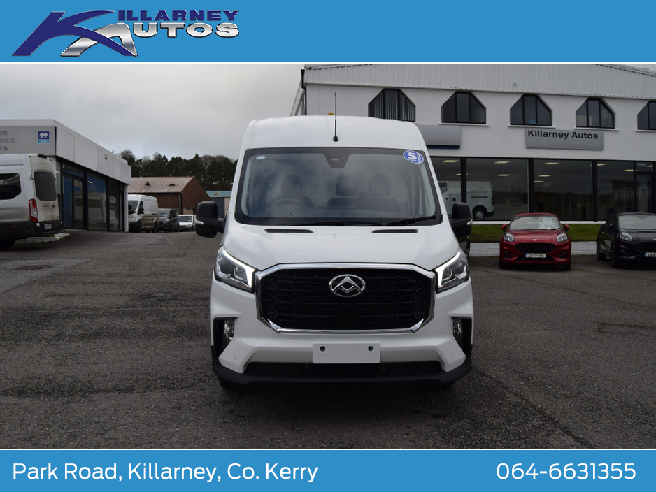 2026 Maxus Deliver 9 LWB 2.0TDCi 150BHP Price is plus vat. €25,928
