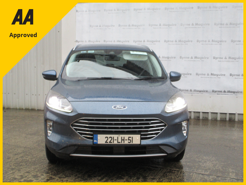 2022 Ford Kuga TITANIUM 1.5 TD 120 S6.2 M6 ONE CAREFUL OWNER, FULL FORD SERVICE HISTORY. 12 MONTHS WARRANTY AND 12 MONTHS AA COVER !!! €31,950