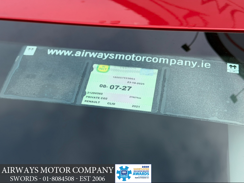 2021 Renault Clio ICONIC 1.0T MANUAL - LOW KMS €14,995