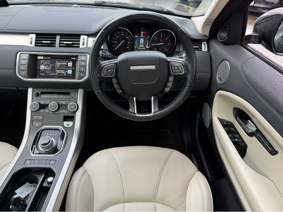2017 Land Rover Range Rover Evoque PANORAMIC ROOF..CREAM LEATHER..2 KEYS €23,950