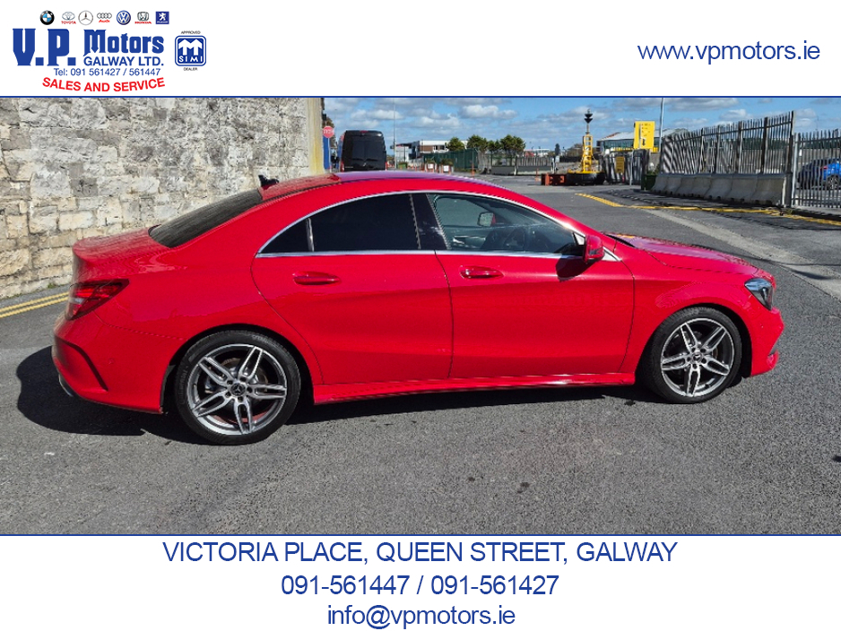 2017 Mercedes-Benz CLA Class AMG SPORT LINE,HALF LEATHER,LOW KM, AUTOMATIC €19,500