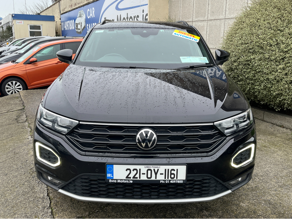 2022 Volkswagen T-Roc STYLE BLACK EDITION AUTOMATIC 2.0 DIESEL //ADAPTIVE CRUISE CONTROL//KEYLESS ENTRY//REVERSE CAMERA//