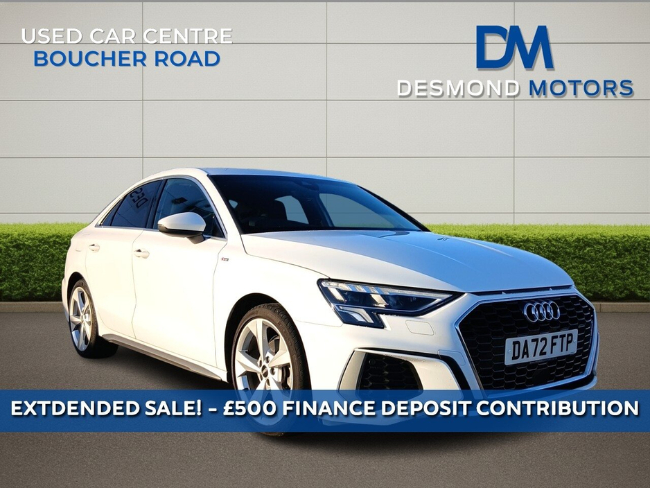 2022 Audi A3 S LINE 30 TFSI MHEV S- **VRT NOT INCLUDED** €25,299