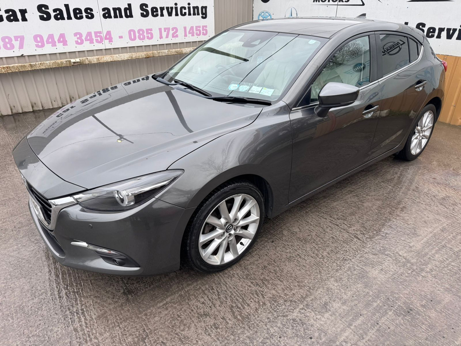 2017 Mazda Mazda3 2.2 D 150PS GT SL 6AT 4DR A AUTO €12,800