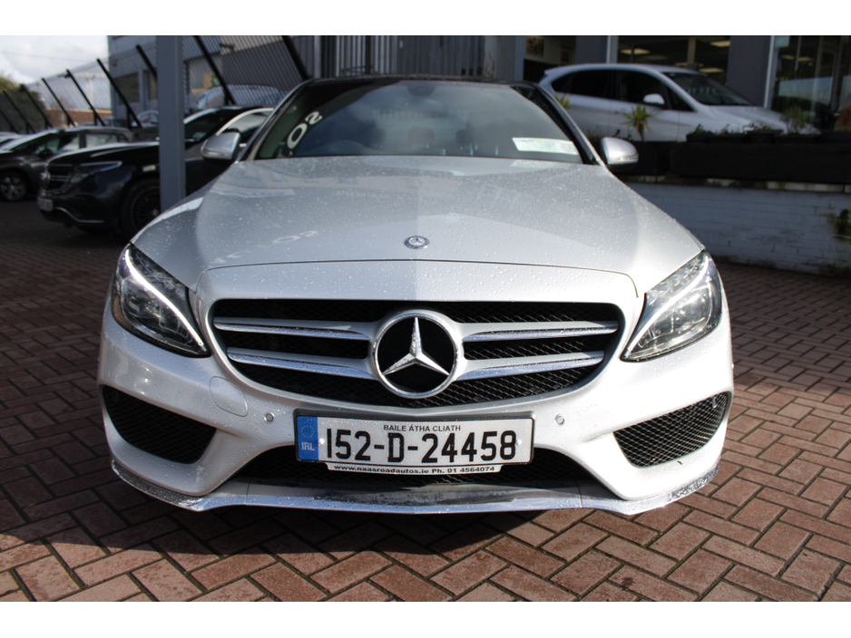 2015 Mercedes-Benz C Class C220D AMG LINE PREMIUM 4DR SALOON AUTO // PANORAMIC SUNROOF //  STUNNING CAR FINISHED IN ICE SILVER // BUY WITH CONFIDENCE AA AND SIMI APPROVED DEALER 2026 // FINANCE ARRANGED // ALL TRADE INS WELCOME €16,950