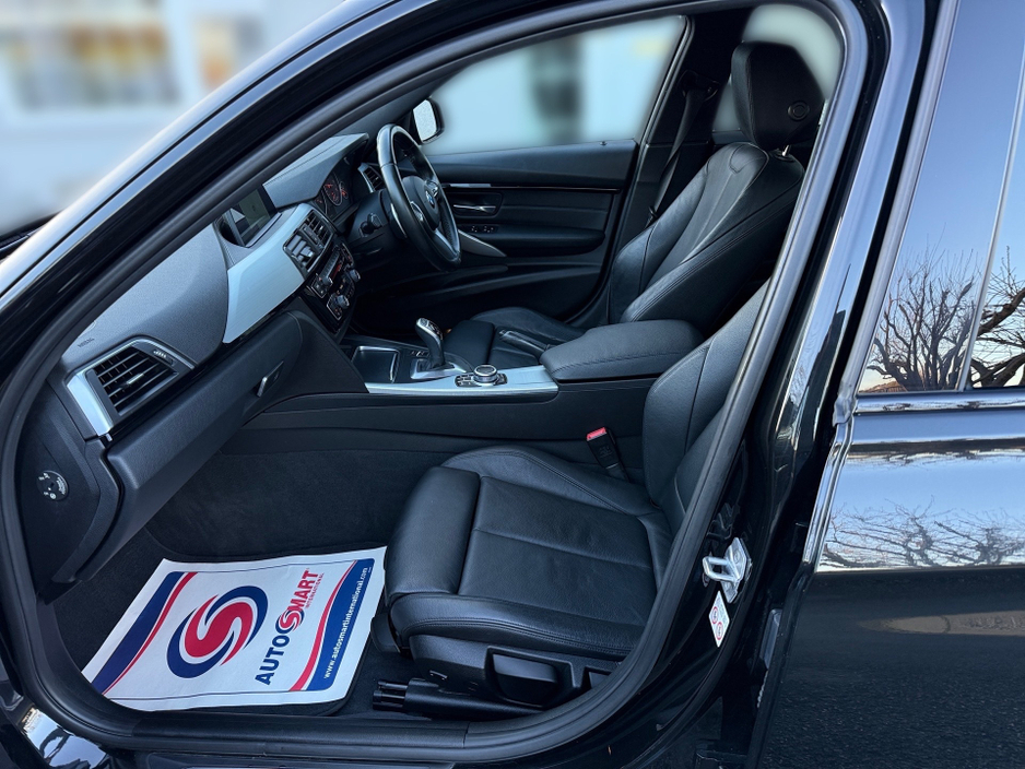2018 BMW 3 Series 320 D M SPORT F30 AUTO**182**FULL M-PERFORMANCE KIT**FULL BLACK LEATHER**PADDLE GEAR SHIFT**FSH**MINT** €21,950