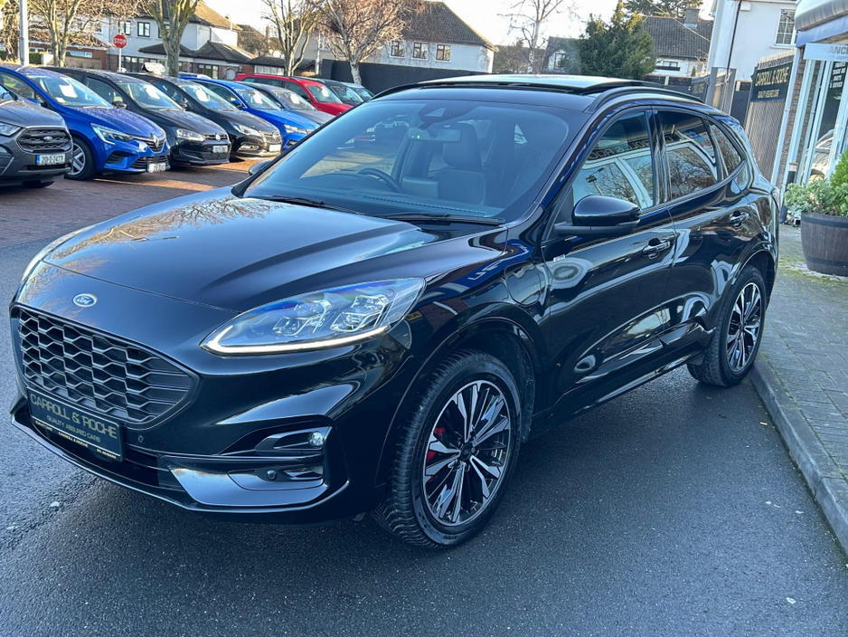 2022 Ford Kuga ST-LINE X ED PHEV CV EDITION - STunning Hybrid SUV in Black with Mega-Spec. - Top Trade-Ins & Great Finance Deals - Assured Dealer Warranty - €25,950