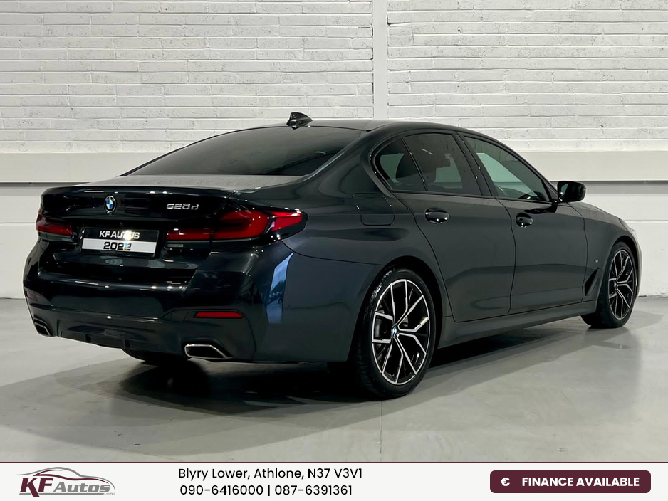 2022 BMW 5 Series 520d G30 LCI M Sport 190bhp 4dr Auto - 222 Reg €40,995