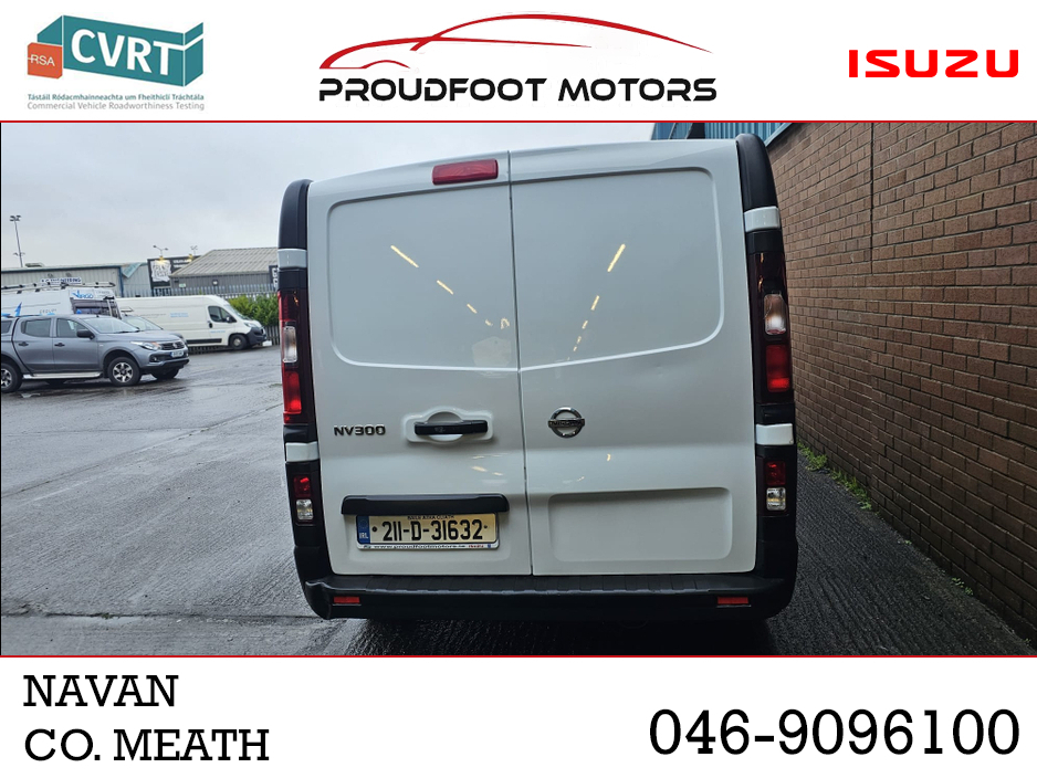 2021 Nissan NV300 LWB 120 XE 1300 MY20 Price Plus Vat €15,950