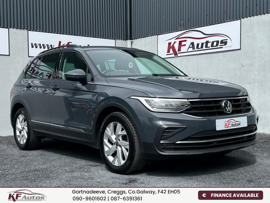 2022 Volkswagen Tiguan Life 2.0TDI 150bhp 6 Speed Manual 5dr - 221 Reg €30,995