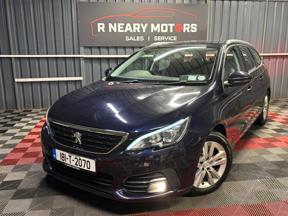 2018 Peugeot 308 1.2 Puretech 110bhp SW Active €9,950