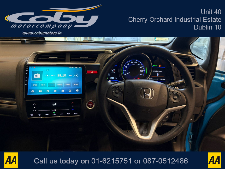 2014 Honda Fit 1.5 Petrol HYBRID 5DR AUTO. Immaculate Car with only 110km, 2 Keys, NCT done before collection, Mirror Link, Climate Control, Cruise Control, Full Electrics and much more. €9,950