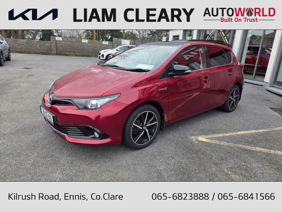 2018 Toyota Auris HYBRID LUNA SPORT AUTO 4DR €17,495