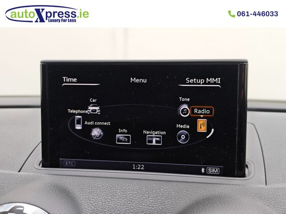 2016 Audi A3 1.4 TFSI SPORTS BACK Automatic €15,495