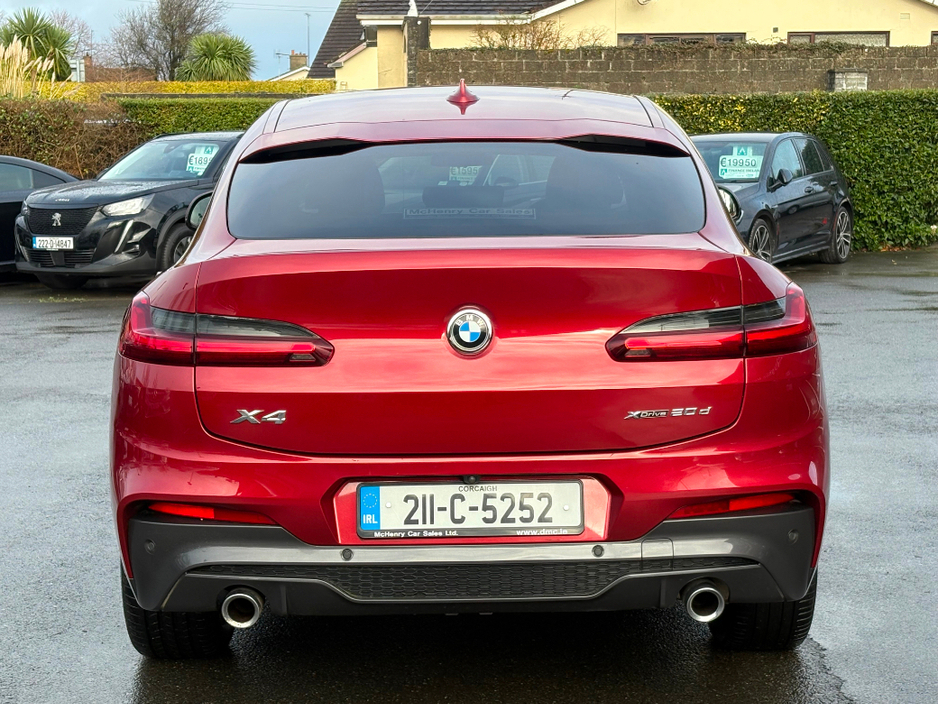 2021 BMW X4 M-SPORT X Drive 2.0 Diesel MF 4DR Auto €51,950