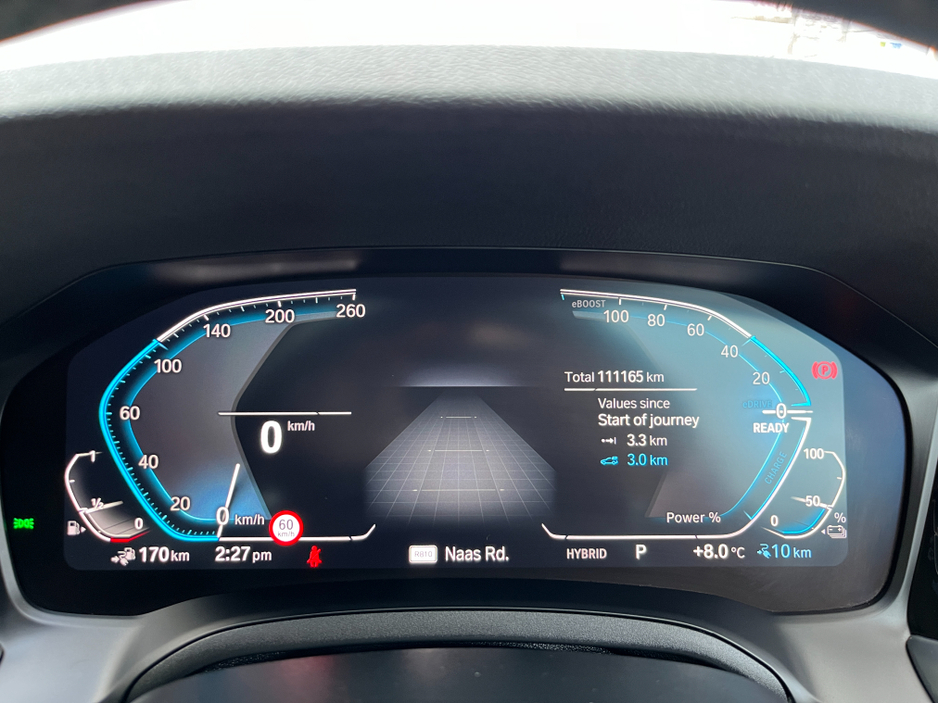 2019 BMW 3 Series 330e M-SPORT AUTOMATIC 2.0 PETROL PLUG IN HYBRID //REVERSE CAMERA//SAT NAV//FULL LEATHER HEATED SEATS// €26,950