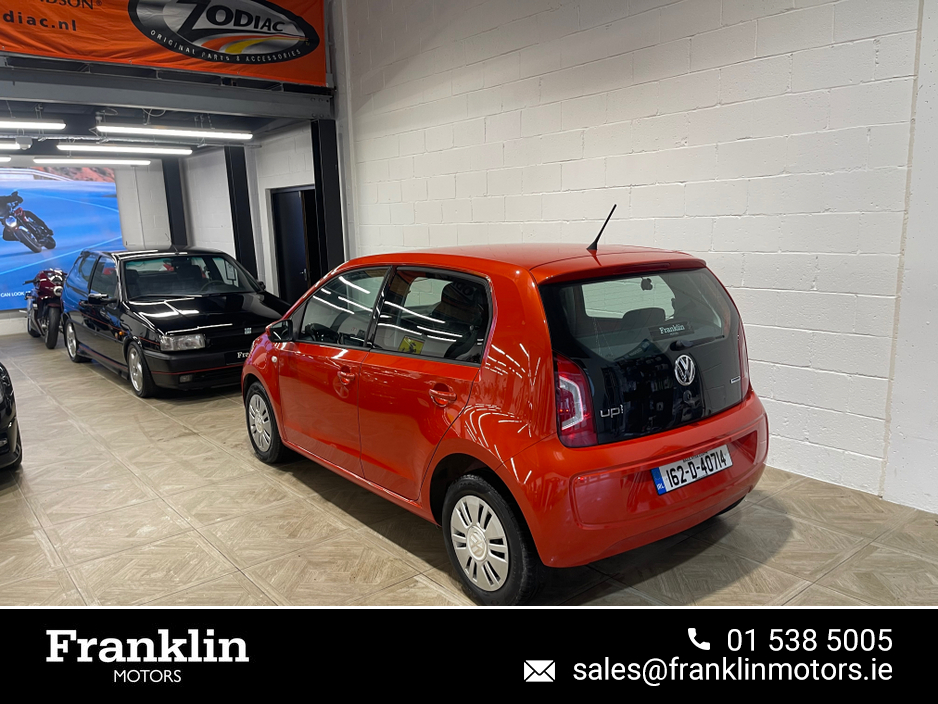 2016 Volkswagen up! DBA-AACHY 5DR €9,890