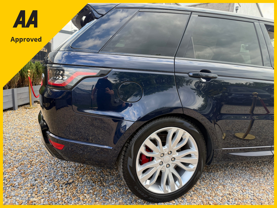 2022 Land Rover Range Rover Sport PRICE INCLUDES VAT ,AUTOBIOGRAPHY DYNAMIC,PANORAMIC SKY LOUNGE ,REVERSE CAMERAS,21 WHEELS WITH RED CALIPERS €66,850