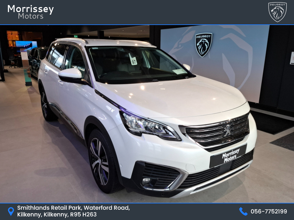 2018 Peugeot 5008 ALLURE 1.5 BLUE HDI 130 6 6.2 4DR €21,950