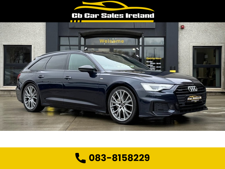 2022 Audi A6 S LN BLK 40TDI MHEV AVANT TDI QUATTRO LINE EDITION BLACK €46,200