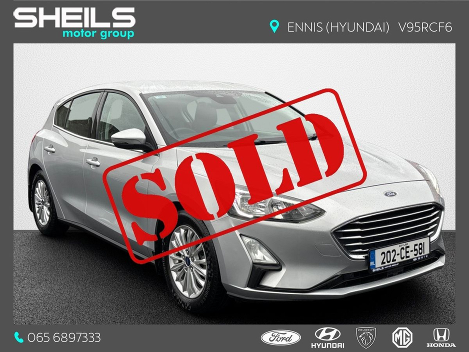 2020 Ford Focus 1.0 Ecoboost 125PS Titanium €19,950