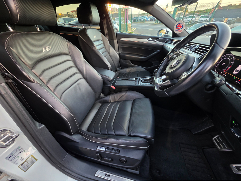 2018 Volkswagen Arteon 2.0 TSI R LINE EDITION 280BHP VIRTUAL DASH FULL LEATHER HEATED ELECTRIC SEATS SAT NAV CARPLAY ANDROID AUTO BLIND SPORT PARKING SENSORS SELF PARKING ASSIST 360 CAMERA €29,500