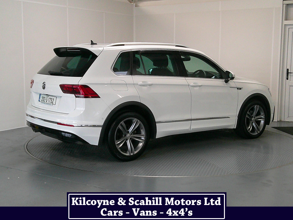 2020 Volkswagen Tiguan R-LINE 2.0 TDI MANUAL 6SPEED FWD 150HP 5DR