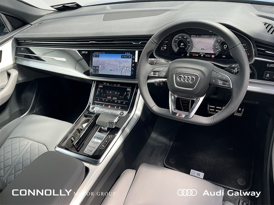 2026 Audi Q8 From €869 p/m PCP 3.0TFSIe 388BHP S LINE QUATTRO AUTO - PAN ROOF - VALCONA LEATHER - 22 €119,900