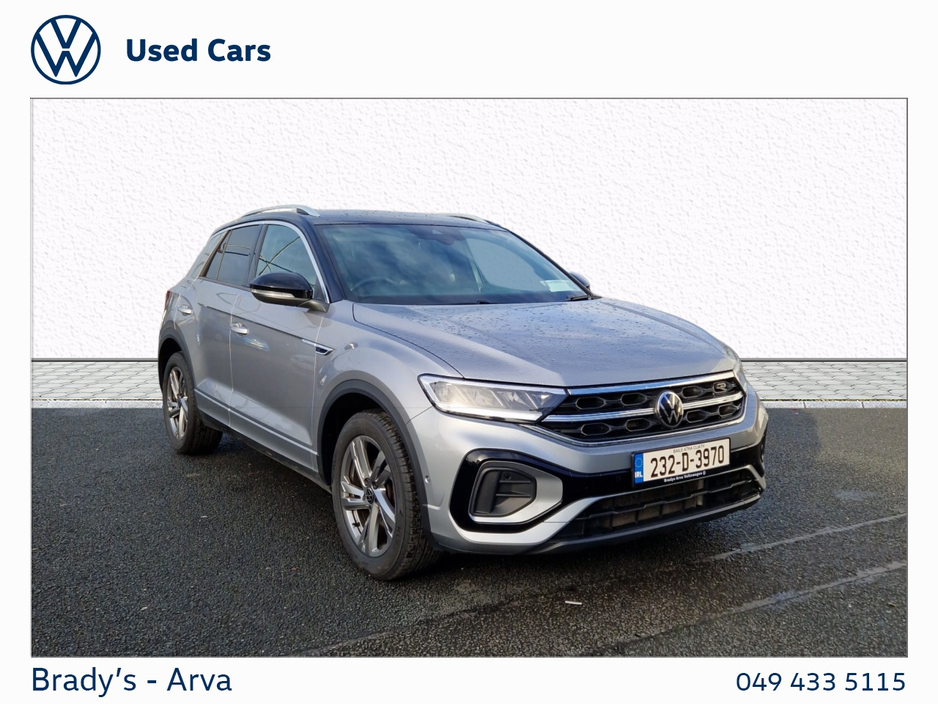 2023 Volkswagen T-Roc R-LINE 1.5 TSI 150BHP D7F 5DR €28,950