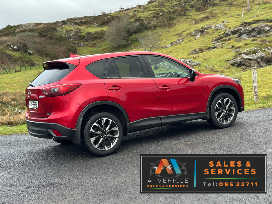 2017 Mazda CX-5 2WD 2.2 D 150PS PLATINUM SL 4DR €9,900