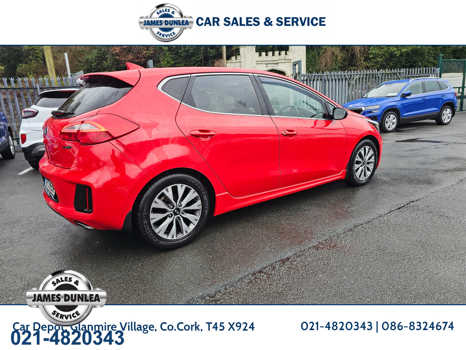 2018 Kia Ceed CEE'D GT LINE SAM 5DR €15,250