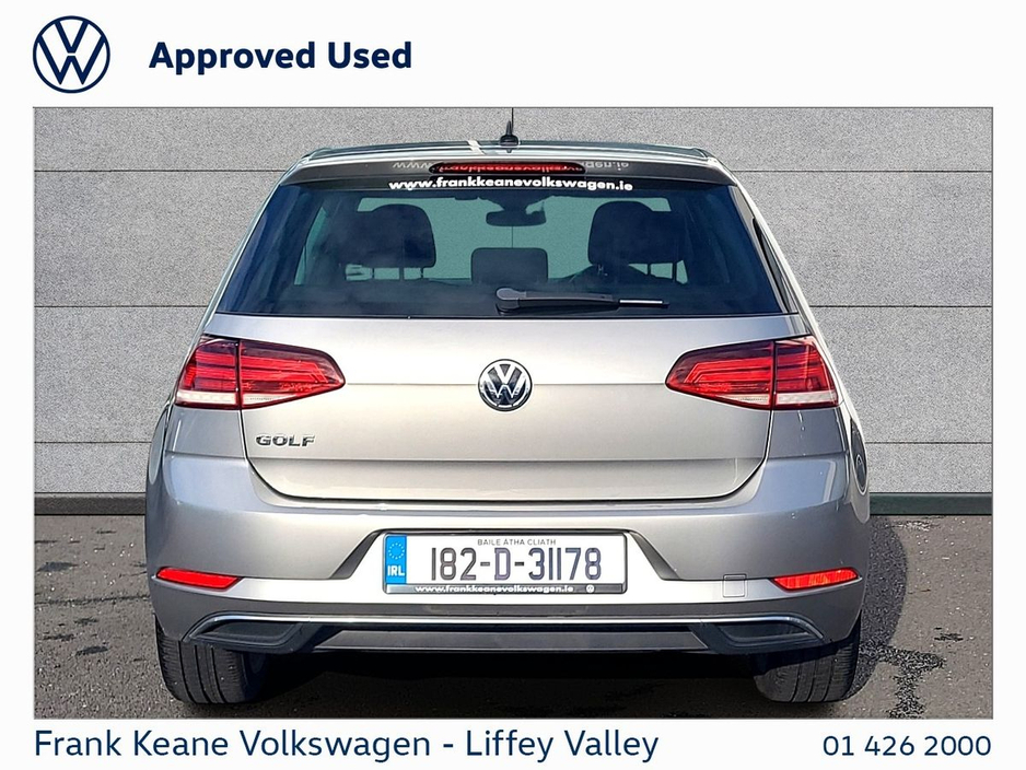 2019 Volkswagen Golf COMFORTLINE AUTOMATIC 1.2TSI.*DUE SOON*115BHP *REAR VIEW CAMERA* *CARPLAY & ANDROID AUTO* * *NEW NCT* *12 MONTHS FRANK KEANE WARRANTY* *FINANCE AVAILABLE* €20,995