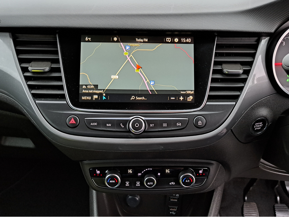 2023 Opel Crossland ULTIMATE 1.2TURBO 110BHP **LEATHER/SUEDE INTERIOR** €21,950