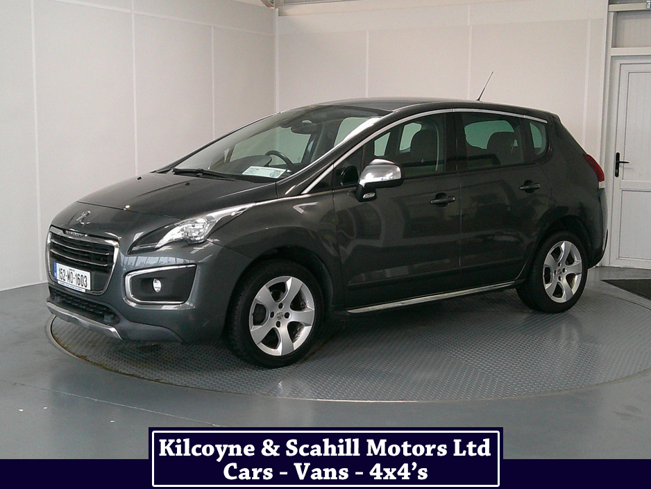 2015 Peugeot 3008 1.6 HDI BLUE ACTIVE S/S 120BHP 5DR A €9,950