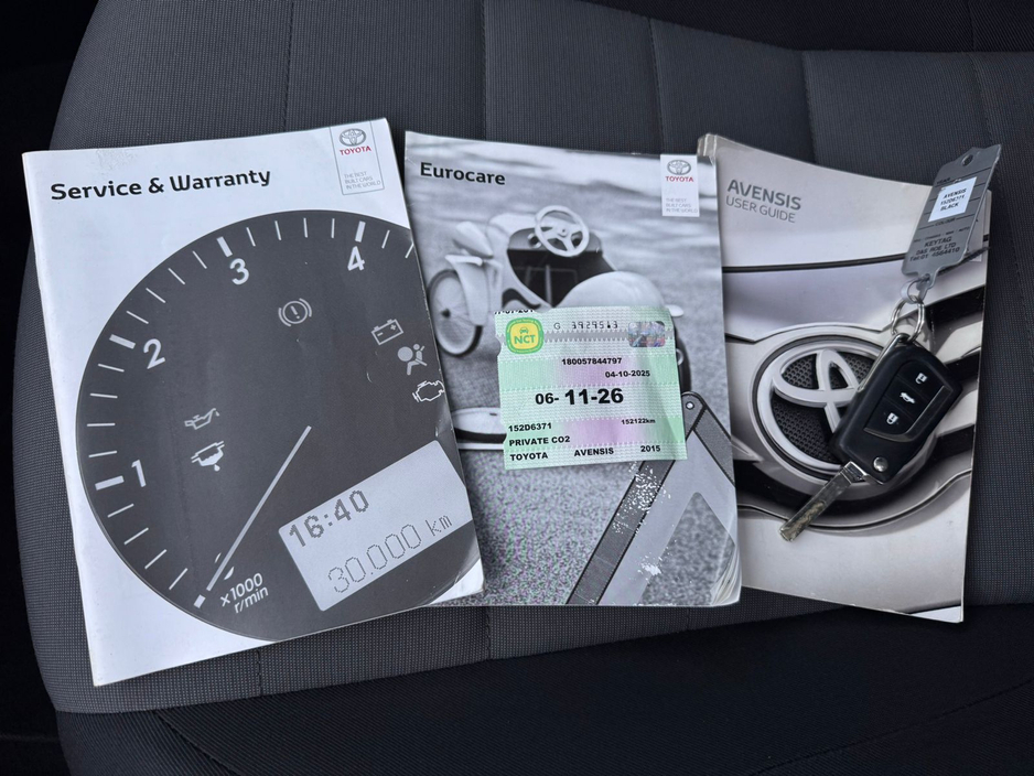 2015 Toyota Avensis 1.6 D AURA 4DR €8,950
