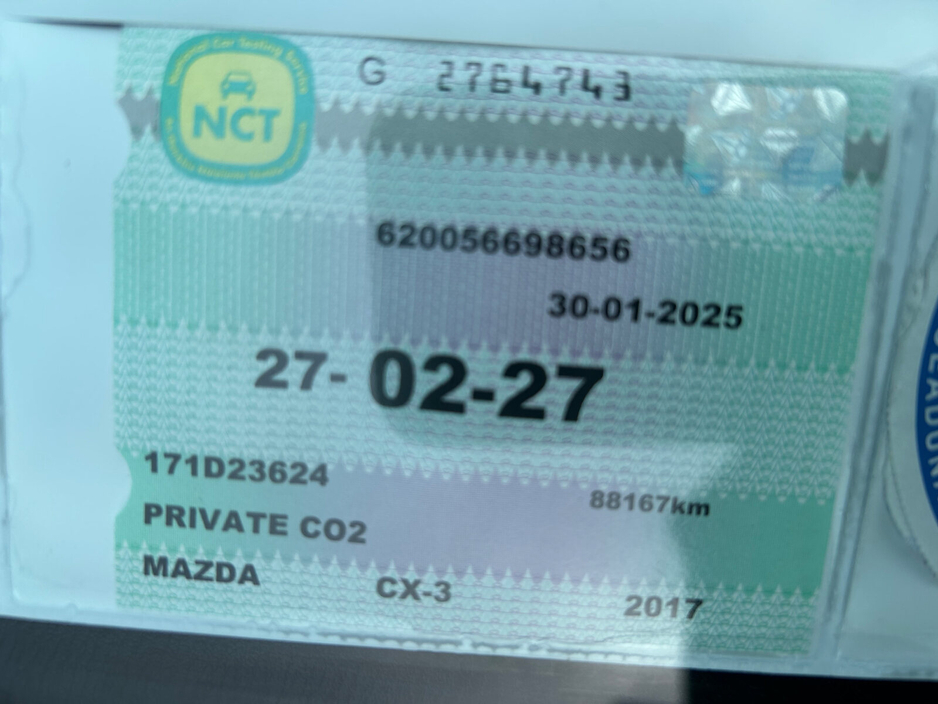 2017 Mazda CX-3 4WD 1.5D (105ps) GT SL 6AT €13,950