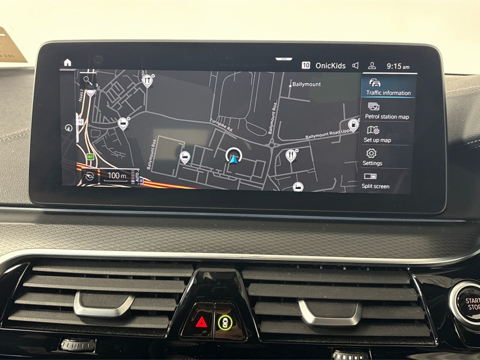 2021 BMW 5 Series G31 E M SPORT TOURING**NEW 20"ALLOYS**HEATED STEERING WHEEL**FRONT HEATED ELECTRIC MEMORY SEATS**HEADS UP DISPLAY**TOUCH SCREEN MEDIA DISPLAY**BLACK LEATHER INTERIOR**HARMON KARDON**REVERSE CAMERA** €32,995