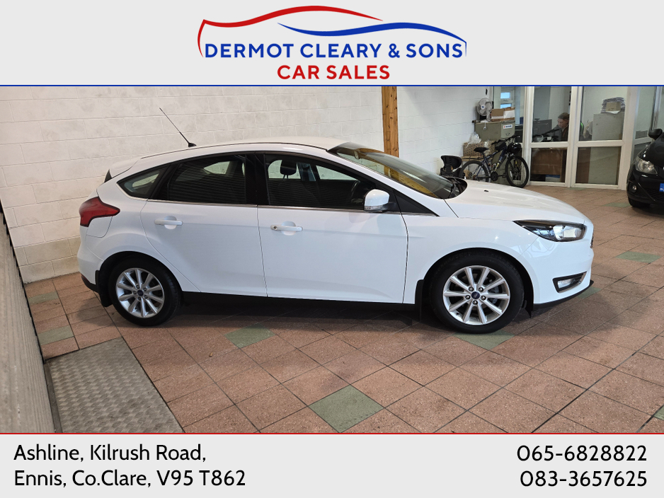 2016 Ford Focus TITANIUM 1.5 TD 95PS 6SPEED 4DR €11,750