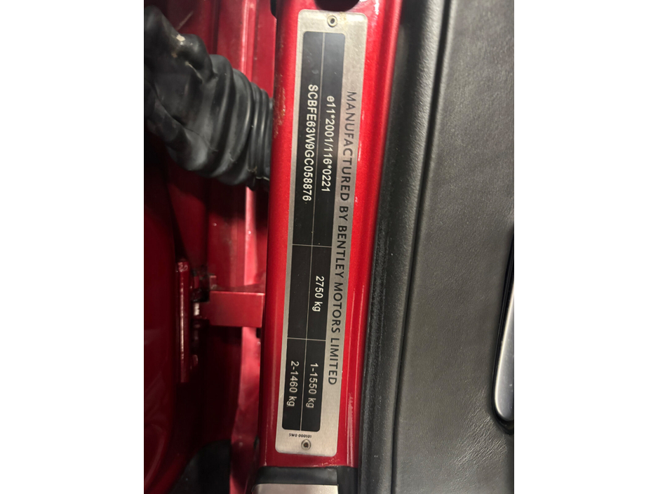 2016 Bentley Continental  €94,950