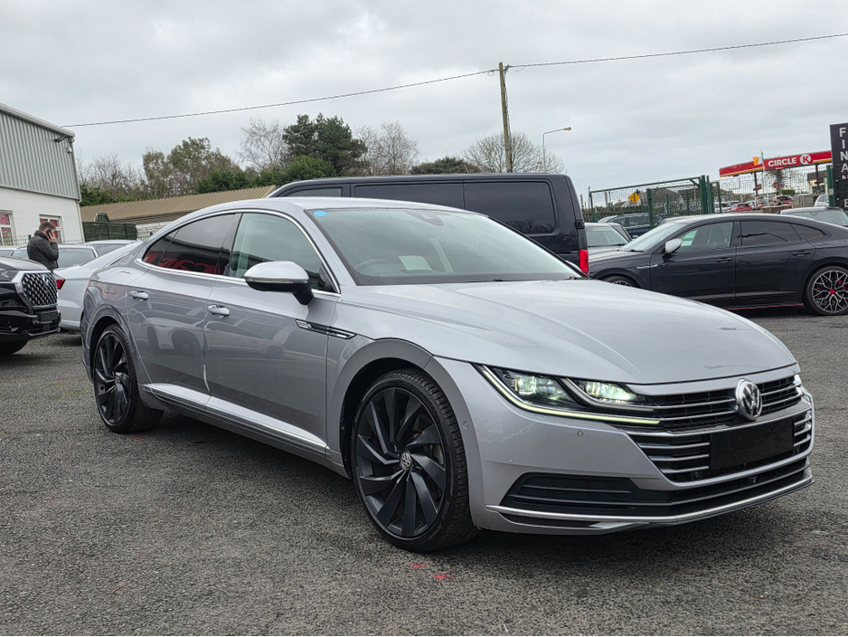 2019 Volkswagen Arteon 2.0 TSI 4 MOTION 280BHP VIRTUAL DASH FULL LEATHER HEATED ELECTRIC SEATS SAT NAV CARPLAY ANDROID AUTO BLIND SPORT PARKING SENSORS SELF PARKING ASSIST 360 CAMERA €30,950