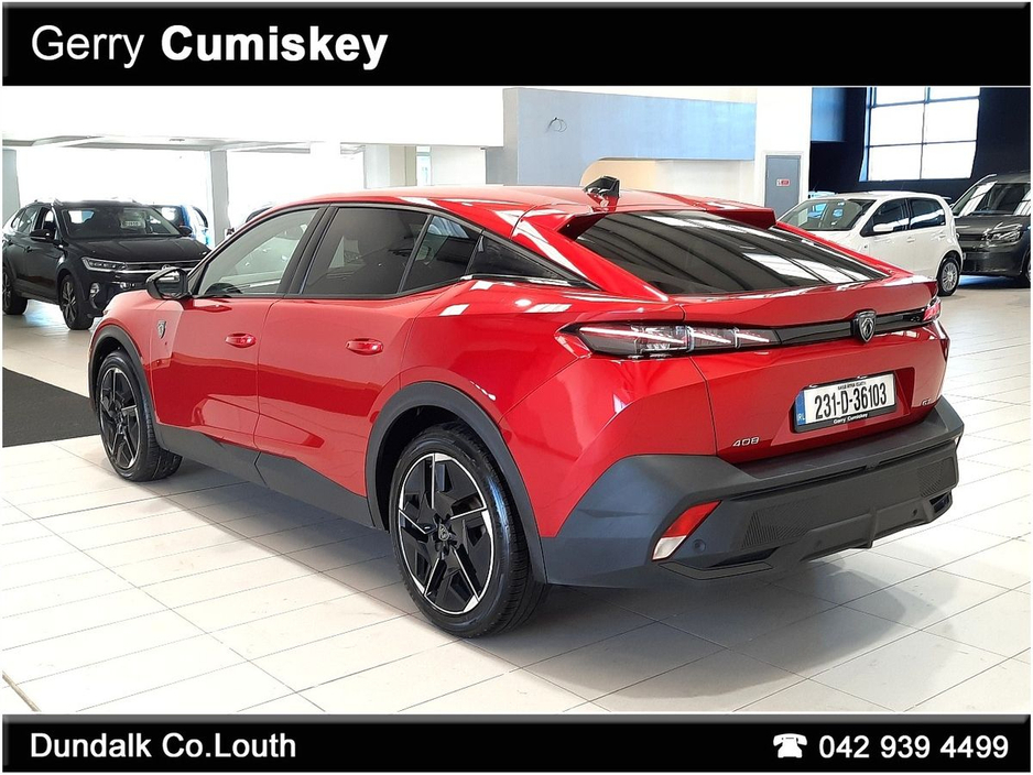 2023 Peugeot 408 GT | Elec Tailgate | 19"Alloys | Camera | Half Leather | Sat Nav €26,850