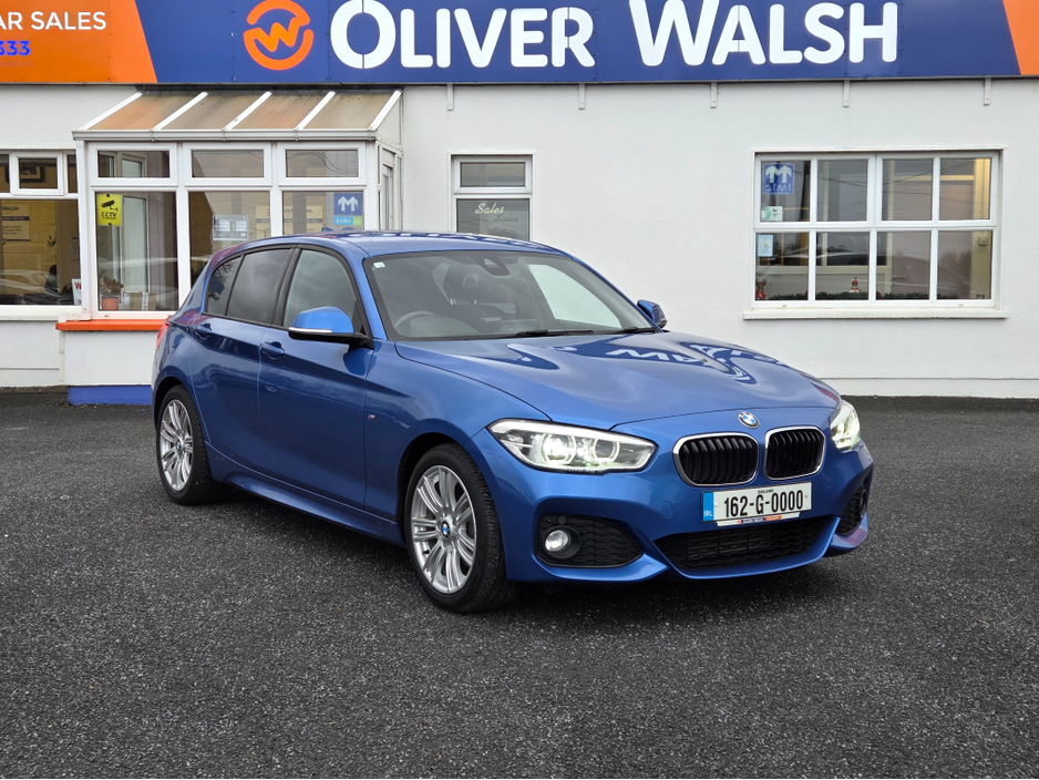 2016 BMW 1 Series Estoril Blue M sport 118 D €16,950