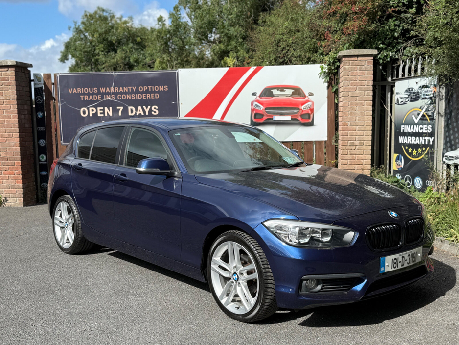 2018 BMW 1 Series 118i SE Auto €17,500