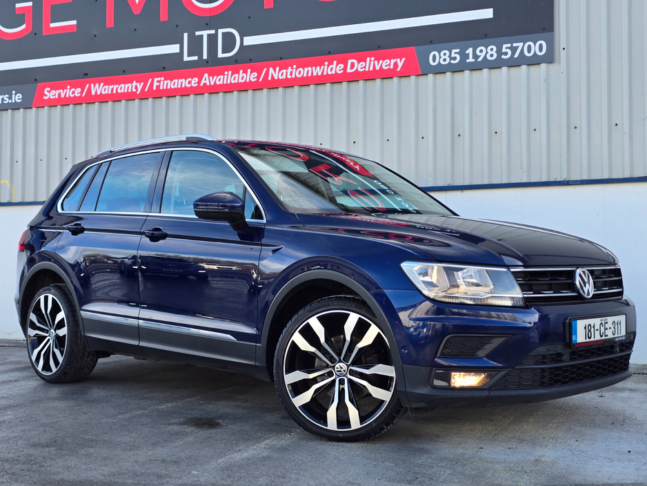 2018 Volkswagen Tiguan 2.0 TDI 115HP BMT Comfortline €19,950
