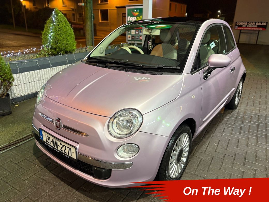 2013 Fiat 500 1.2 Lounge 69BHP - Pink! €5,999