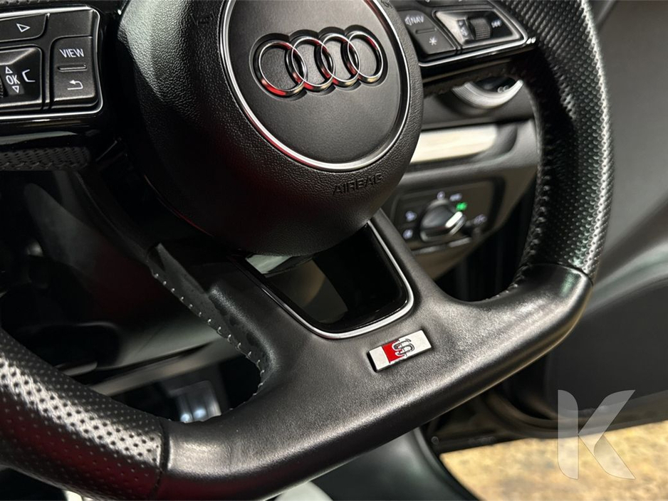 2020 Audi A3 1.4 AUTOMATIC - S-LINE - ALLOY WHEELS - MULTI FUNCTION STEERING WHEEL - CRUISE CONTROL - ELECTRIC SEATS - HEATED SEATS - REVERSE CAMERA €25,950