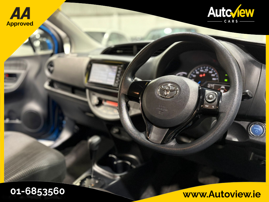 2017 Toyota Vitz /Yaris 1.5 Self-Charging Hybrid. AA APPROVED // FINANCE & NATIONWIDE DELIVERY AVAILABLE // SIMI DEALER €11,995